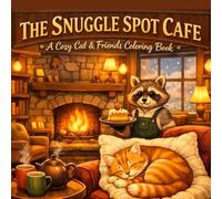 The Snuggle Spot Cafe: A Cozy Cat & Friends Coloring Book: Bold and Easy, Unique Coloring Pages for All Ages, for Stress Relief and Relaxation, 8.5x8.5