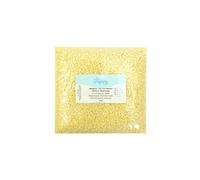 The Soapery - Pellets de cera de abejas, 1 kg, ideal para velas, pulidos, jabones, protector labial, etc., color amarillo