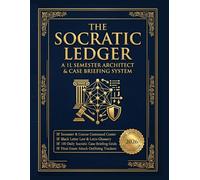 The Socratic Ledger: A 1L Semester Architect & Case Briefing System