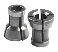 The Solution - Juego de 2 convertidores de bujes divididos para un mejor rendimiento en herramientas de carpintería (2 piezas de 6.35 x 16.5)