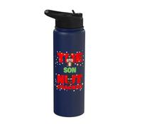 The Son Nutcracker - Grupo familiar a juego - Navidad divertida Stainless Steel Insulated Water Bottle