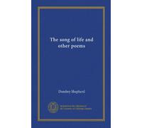 The song of life and other poems
