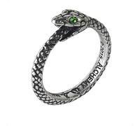 The Sophia Serpent Ring Ouroboros by Alchemy Gothic - Talla 11