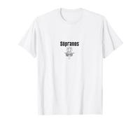 The Soprano Iconic Cross Crown Graphic TV Series PAPL2602 Camiseta