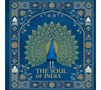 The Soul of India: An Adult Coloring Book Featuring Peacocks, Elephants, Lotus Flowers, Temples, Traditional Attire & Timeless Indian Heritage 25 designs
