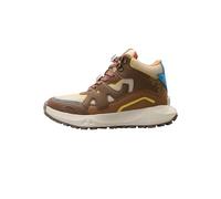 The Souled Store Avatar: Elements - Zapatillas altas para hombre y niño, color marrón y beige y blanco roto para la calle, zapatillas deportivas de poliuretano y malla, entresuela de Phylon, suela
