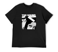 The Sound Jeopardy Men's T-Shirt Unisex Black Cotton Print tee Shirts S