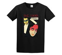 The Sound Jeopardy Punk Rock Retro Vintage Hipster 1846 - Camiseta de algodón con cuello redondo para hombre, Negro, L