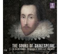 THE SOUND OF SHAKESPEARE - HILLIARD ENS, LONDON BAROQUE (3 CD)
