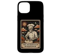 The Sourdough Whisperer Pan Baking Baker Tarot Card Carcasa para iPhone 15 Plus