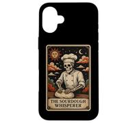 The Sourdough Whisperer Pan Baking Baker Tarot Card Carcasa para iPhone 16 Plus