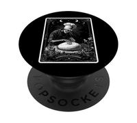 The Sourdough Whisperer Pan Baking Baker Tarot Card PopSockets PopGrip Adhesivo