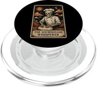 The Sourdough Whisperer Pan Baking Baker Tarot Card PopSockets PopGrip para MagSafe