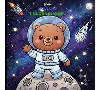 The Space City Coloring Book for kids: Wonderful journey to space with cute friends for kids aged 4 - 12