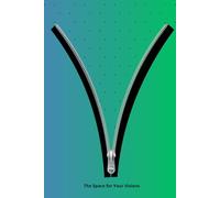 The Space for Your Visions: Dot Grid Notebook with Green Cover, For Drawing & Note Taking