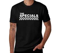The | Specials | 2 | Tone Ska Reggae Punk Rock, Camiseta para hombre, Estilo negro, L