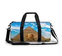 The Sphinx And Pyramid - Bolsa de gimnasio portátil para mujeres y hombres, bolsa de viaje para deportes, impresión de gimnasio, divertida bolsa de yoga