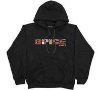 The Spice Girls - Sudadera con capucha para hombre, diseño de Spice Band, Negro , M