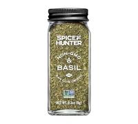 The Spice Hunter - Albahaca California, hojas, tarro de 0.35 onzas
