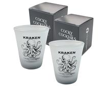 The Spice Specialist Kraken - Vasos de chupito de ron recto por Cocky Cocktails (2 unidades)