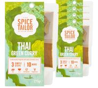 The Spice Tailor - Kit de comida de salsa de curry asiático, curry verde tailandés, paquete de 5, vegetariano
