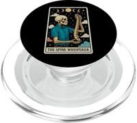 The Spine Whisperer Chiropractic Tarot Card PopSockets PopGrip para MagSafe