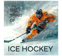The Spirit of Ice Hockey (Calendar 2026 12" x 24" / 30 x 60 cm (abierto)) CALVENDO 12 Month Wall Calendar: Unleash your passion for this unique sport (CALVENDO Sports)