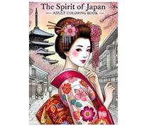 The Spirit of Japan ADULT COIORING BOOK