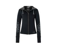 THE SPIRIT OF OM Chaqueta de yoga Maui para mujer negro | L