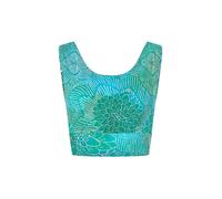 THE SPIRIT OF OM Sujetador de yoga para mujer Hatha Madhu azul | M