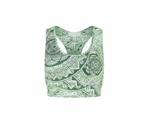 THE SPIRIT OF OM Sujetador deportivo Flow para mujer verde | L