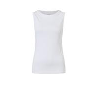 THE SPIRIT OF OM Tank de yoga de bambú para mujer blanco | XL