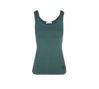 THE SPIRIT OF OM Tank de yoga Satti para mujer verde oscuro | S