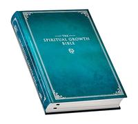 The Spiritual Growth Bible, Study Bible, NLT - New Living Translation Holy Bible, Hardcover, Teal