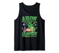 The Spongebob Movie Ahoy Matey Characters Group Cartoon Camiseta sin Mangas