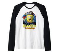 The Spongebob Movie: Search for Squarepants Gary Smile Camiseta Manga Raglan