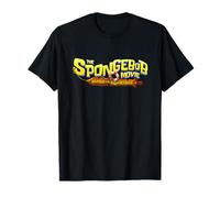 The Spongebob Movie: Search for Squarepants Logo Cartoon Camiseta