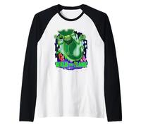 The Spongebob Movie Walk The Plank Flying Dutchman Cartoon Camiseta Manga Raglan