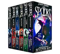 The Spooks Books 8 - 13 Colección Wardstone Chronicles de Joseph Delaney (Destiny, I Am Grimalkin, Blood, Slither's Tale, Alice & Revenge)