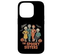 The Spooky Sisters - Divertido diseño de Esqueleto de Halloween Carcasa para iPhone 14 Pro