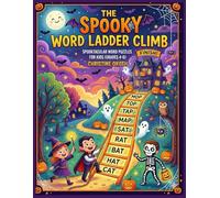 The spooky spelling climb: Fun Brain Games and Letter-Changing Puzzles for Kids, Adults, and Seniors