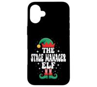 The Stage Manager Elf Funny Christmas Matching Family Carcasa para iPhone 16 Plus