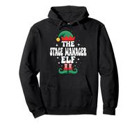 The Stage Manager Elf Funny Christmas Matching Family Sudadera con Capucha