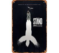 The Stand (Alexander Skarsgard, Whoopi Goldberg) - Cartel de estaño para cine y cine, 20,3 x 30,5 cm, letrero de metal vintage para decoración del hogar, bar, pub, garaje, regalos