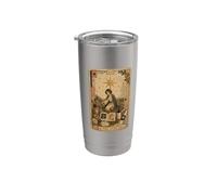 The Star Tarot Card Scrapbook Design Vaso térmico de acero inoxidable de doble pared