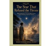 The Star That Refused the Throne: Jiddu Krishnamurti, the Theosophical Society, and the Breaking of Spiritual Authority