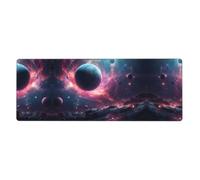 The Stars are Falling. Teclado y alfombrilla de mouse extra grande, de 12 x 31.5 pulgadas de tamaño, satisface las necesidades de oficina, juegos y estudio, creando una experiencia de escritorio