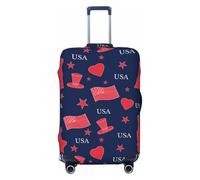 The Statue Of Wings - Fundas protectoras elásticas para equipaje de 45,7 a 81,3 cm, Negro, X-Large