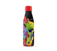 THE STEEL BOTTLE - Botella térmica de acero inoxidable, aislamiento al vacío de doble pared, capacidad 500 ml, cierre hermético, botella portátil (Paint)