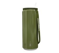 THE STEEL BOTTLE - Botella térmica lata Tin Classic Series de acero inoxidable, aislamiento al vacío de doble pared, capacidad 450 ml, cierre hermético, botella portátil (#70 Military Green)